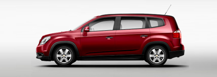 Темно-красный Chevrolet Orlando Купить темно-красный Шевроле Орландо