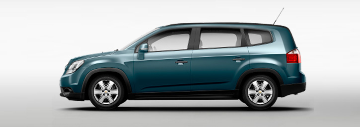 Синий Chevrolet Orlando Купить синий Шевроле Орландо
