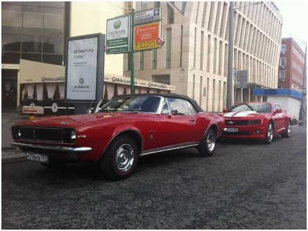 Легендарный Chevrolet Camaro 1967 года