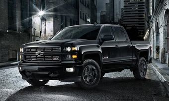 Chevrolet презентовала новую версию пикапа Silverado Midnight  Edition для американского рынка.